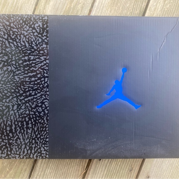 Jordan 3 Retro White/Game Royal elephant print size 8.5 Men - Picture 8 of 8